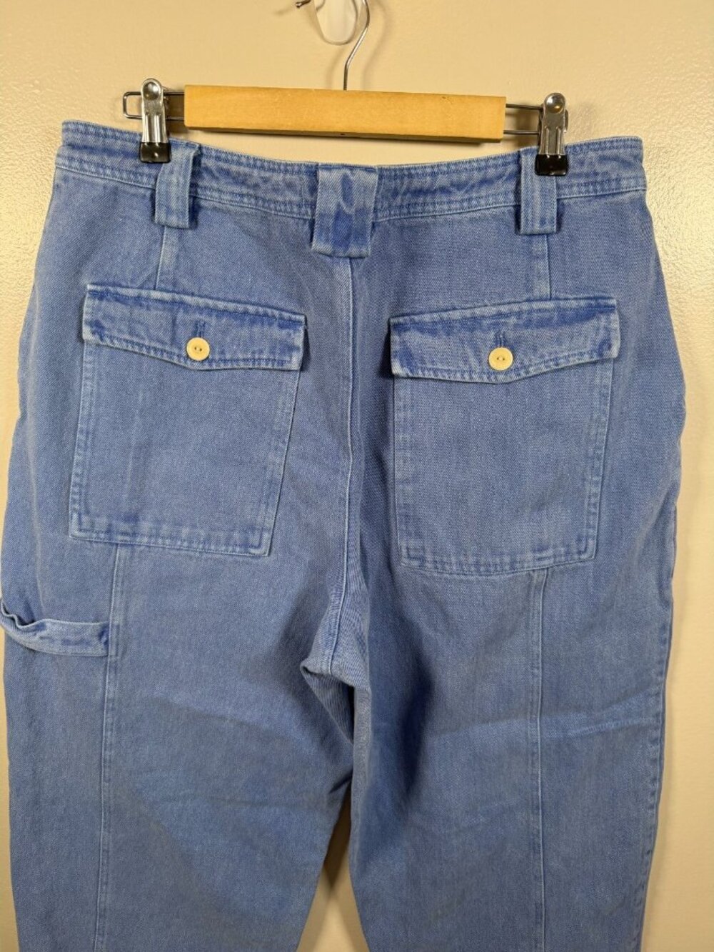 Alex Mill Painter Jeans Mens Size 33 Utility Carpenter Light Denim Wash Blue - Picture 9 of 11
